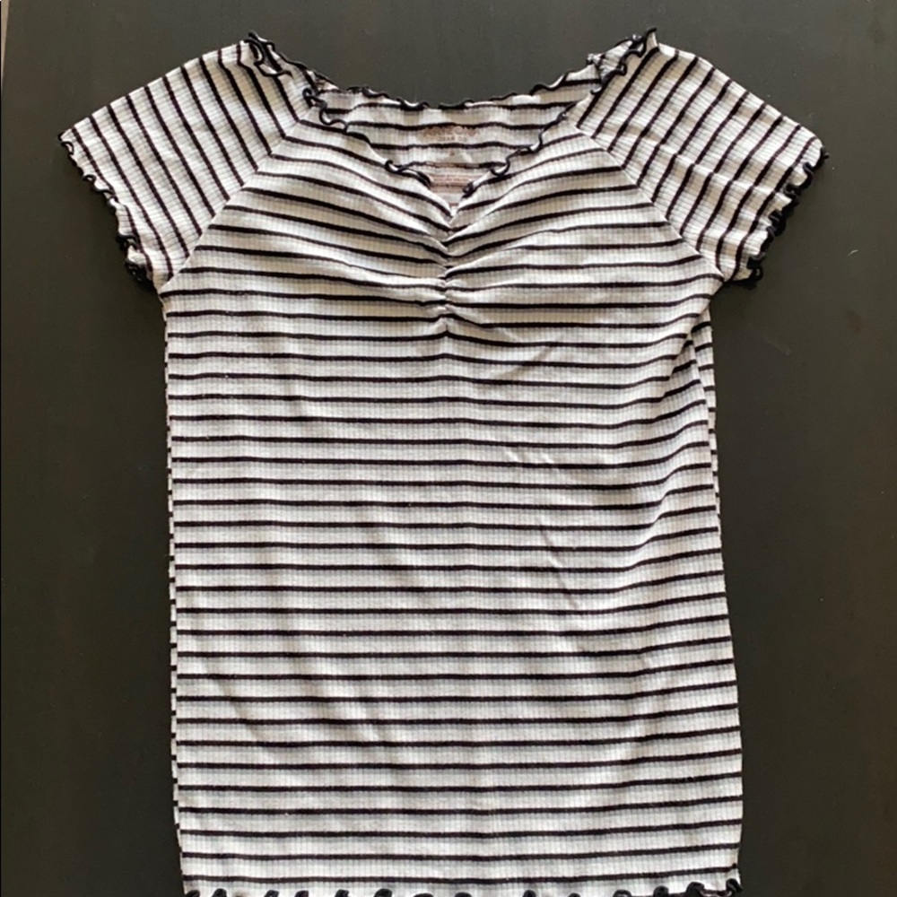 Striped fitted shirt